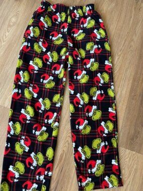 The Grinch Unisex Adult Fleece Lounge Pajama Pants S